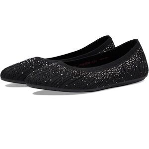Skechers Black Flats with Classic Design